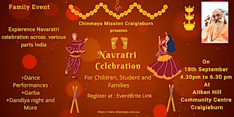 Chinmaya Mission Craigieburn Navaratri Celebration