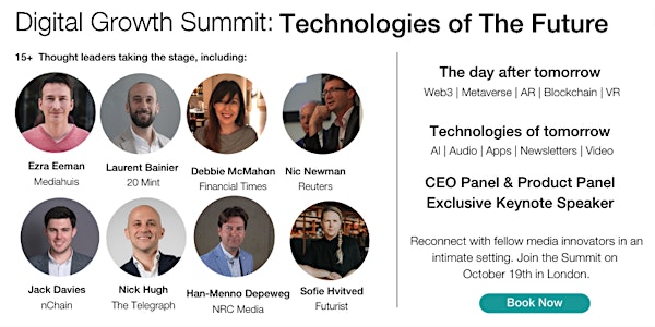 Join the Twipe Digital Growth Summit 2022 - Technologies of The Future