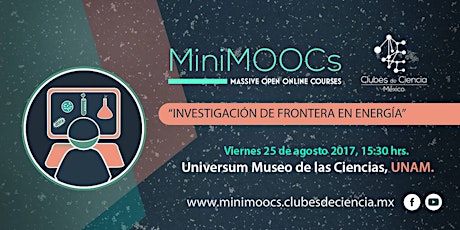 Imagen principal de Lanzamiento MiniMOOCs Clubes de Ciencia Mexico