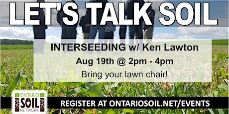 Let's Talk Soil - Interseeding with Ken Lawton