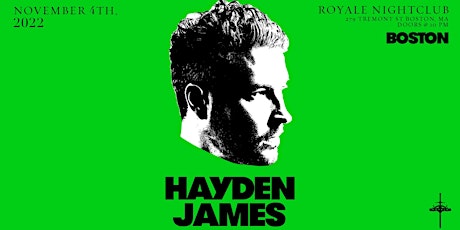 Hayden James at Royale | 11.4.22 | 10:00 PM | 21+ primary image