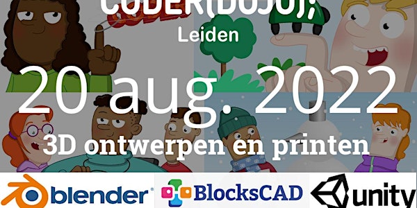 CoderDojo Leiden #88 | 3D ontwerpen en printen