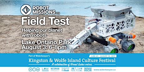 Robot Missions Field Test - Lake Ontario Park primary image