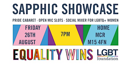 Sapphic Showcase: Pride Cabaret + Open Mic Night + Social Mixer
