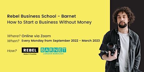 Barnet - How to Start a Business Without Money in One Day