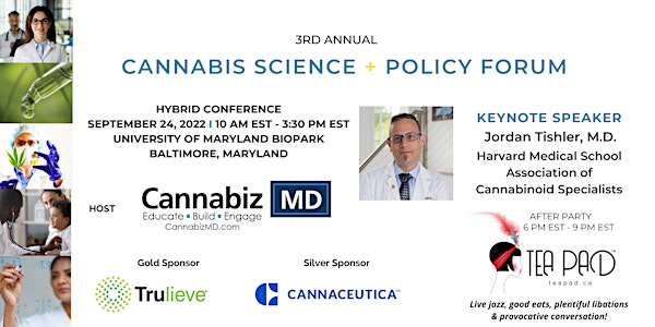 3rd Annual Cannabis Science + Policy Forum (Hybrid Event)