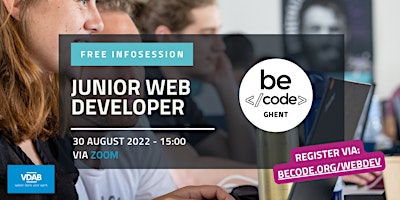 BeCode Ghent – Info Session – Junior Web Developer