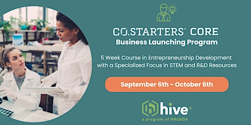 CO.STARTERS Core Business Training: Special STEM and R&D Focus (5 Weeks) primary image