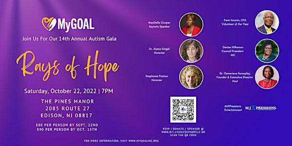 14th Annual Autism Gala Ray's of Hope