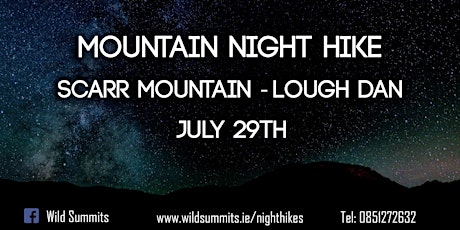 Scarr Mountain - Lough Dan Night Hike primary image