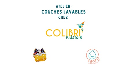 Atelier couches lavables chez Colibri Kids Store