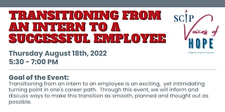 Panel Discussion: Transitioning from an Intern Into a Successful Employee