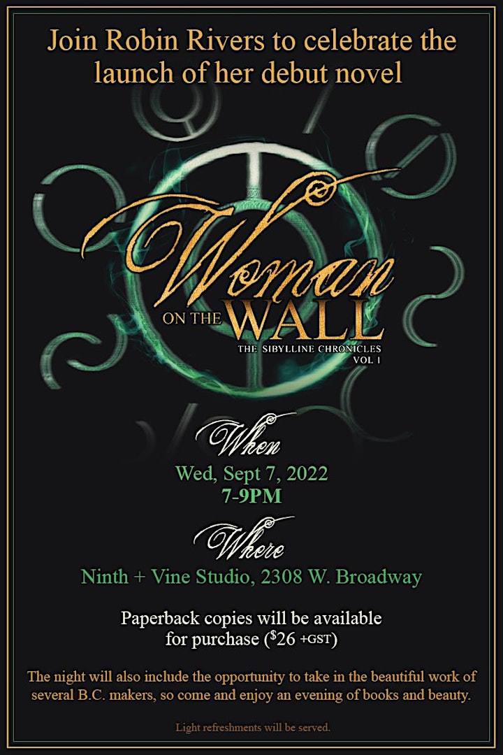 Launch Party - Woman On The Wall, The Sibylline Chronicles Vol. 1 image