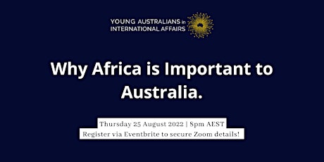 Why Africa is Important to Australia