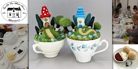 Needle Felt a Gnome Garden Teacup Diorama Workshop - Sept 12 primary image