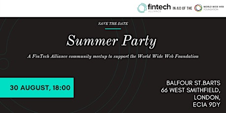 FinTech Alliance Charity Summer Party