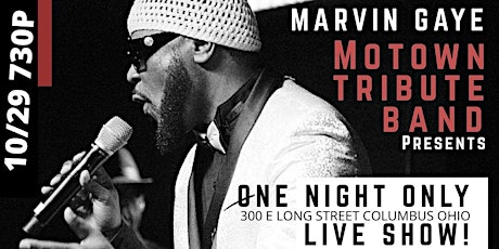 MARVIN GAYE MOTOWN TRIBUTE BAND PRESENTS! FALL INTO LOVE CONCERT!