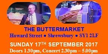 John Barnett plays Wurlitzer Theatre Organ at The Buttermarket, Shrewsbury primary image