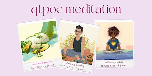 QTPoC Meditation: Movement Practice (online)