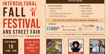 Intercultural Fall Festival & Street Fair