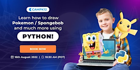 Learn how to draw pokemon/spongebob and much more using Python!