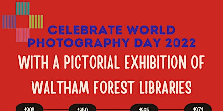 Celebrate World Photography Day @ Leytonstone  Library