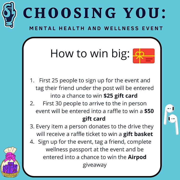 Choosing you: A mental health and wellness event with Skills4life image