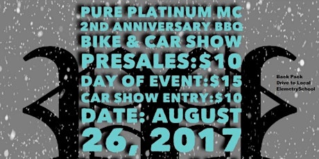 Pure Platinum MC 2nd Anniversary BBQ primary image