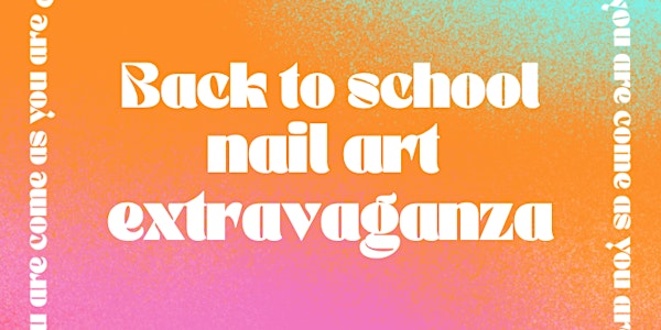HTQ Back to school nail art extravaganza
