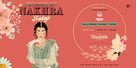 NAKHRA FRIDAYS (Bollywood Party)