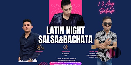 Latin Night Salsa Bachata Reggaeton@Wavia