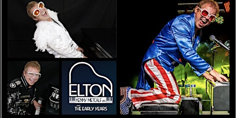 ELTON JOHN TRIBUTE!  KENNY METCALF AS ELTON IN THE EARLY YEARS. FABULOUS!!!