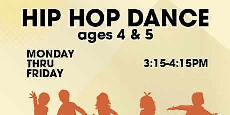 Hip Hop Dance for Toddlers ages 4 & 5