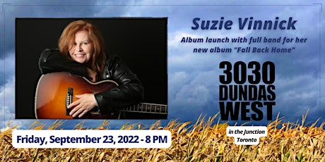 Suzie Vinnick Album Release for "Fall Back Home"