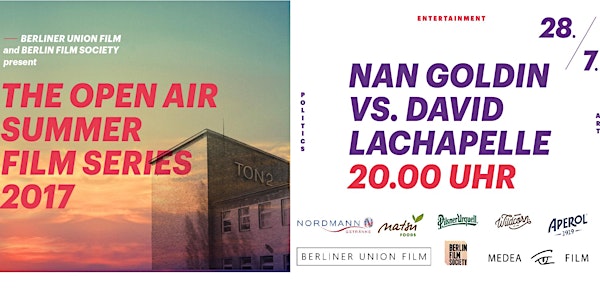 NAN GOLDIN VS. DAVID LACHAPELLE | Open Air Cinema @Berliner Union Film Campus