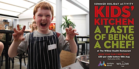 Kids' Kitchen: a taste of being a Chef! 23rd & 24th August 2017 primary image
