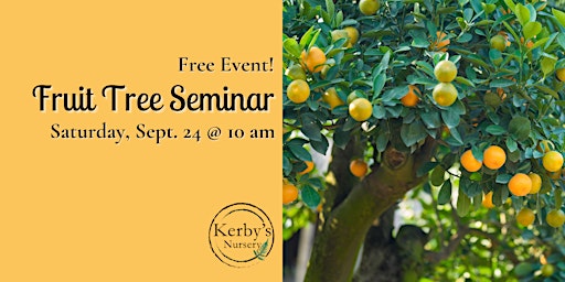 Fruit Tree Seminar