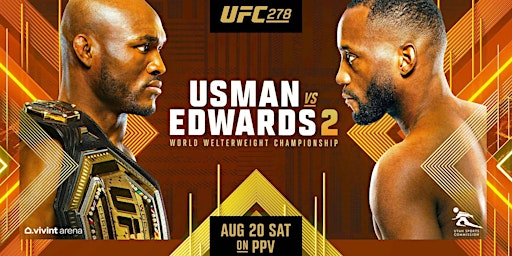 UFC 278 : USMAN VS. EDWARDS 2