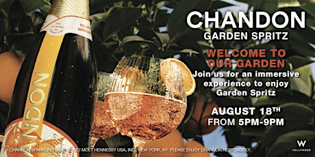 Chandon Garden Spritz Summer Celebration