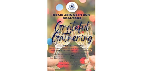 Realtors: Come Join us in our Realtors Grateful Gathering