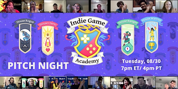 Live Indie Game Pitch Competition: IGA Pitch Night