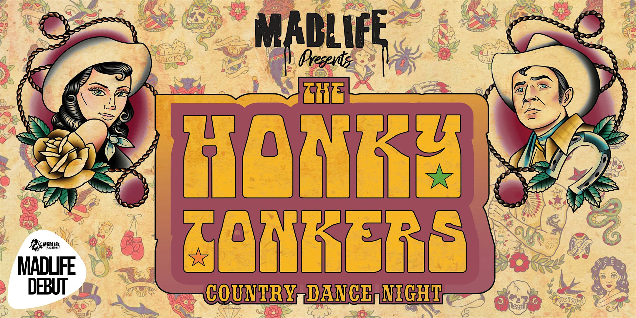 Country Dance Night featuring The Honky Tonkers