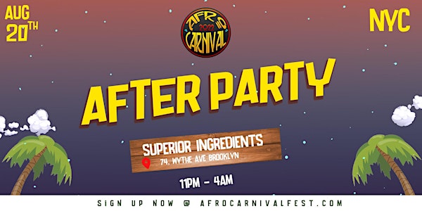 Afro Carnival Official After Party