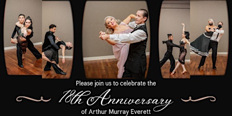 Arthur Murray 18th Anniversary Black & White Ball