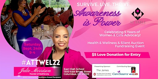 #ATTWEL22 | "AWARENESS IS POWER" Health & Wellness Fundraiser