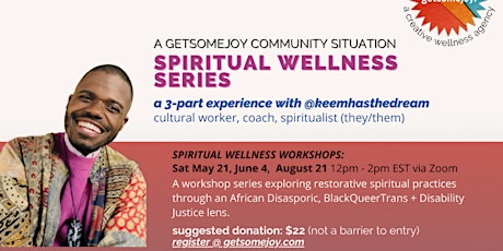 Spiritual Wellness w/ Hakim Pitts (3 of 3): A community check-in