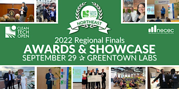 2022 Cleantech Open Northeast Regional Finals Awards & Showcase