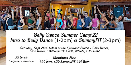 Summer Camp - Intro to Belly Dance & ShimmyFIT