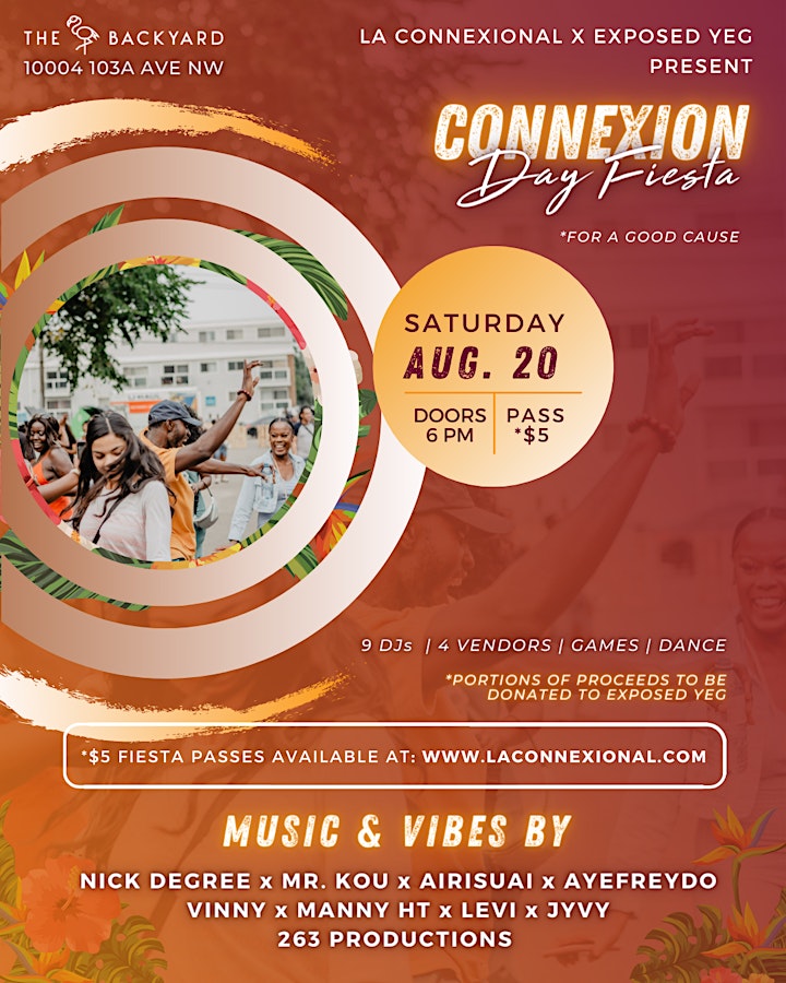 Connexion Day Fiesta Downtown Edmonton - Outdoor Event with *$5 Fiesta pass image