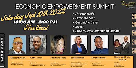 Economic Empowerment Summit - (Free Food & Drinks, Free Raffle & Shopping)